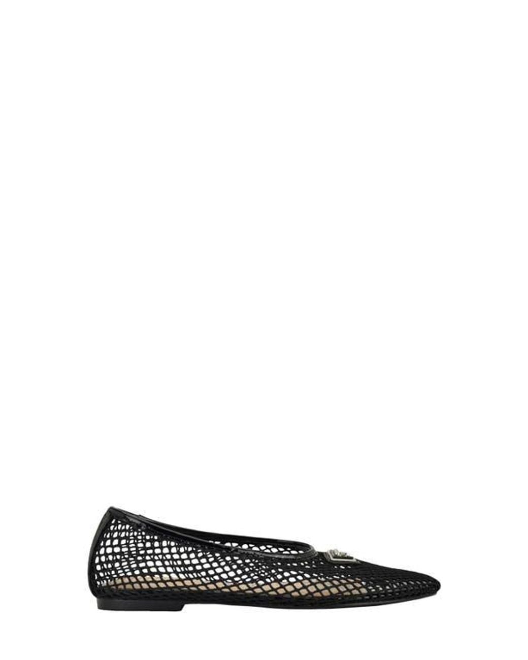 Guess Black Aylora Mesh Flat