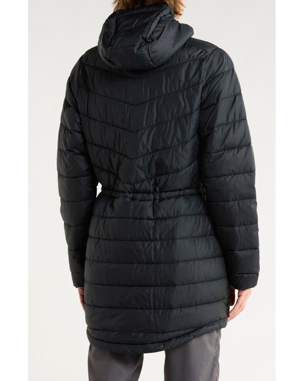 Columbia Pacific Locks Water Repellent Hooded Puffer Jacket in