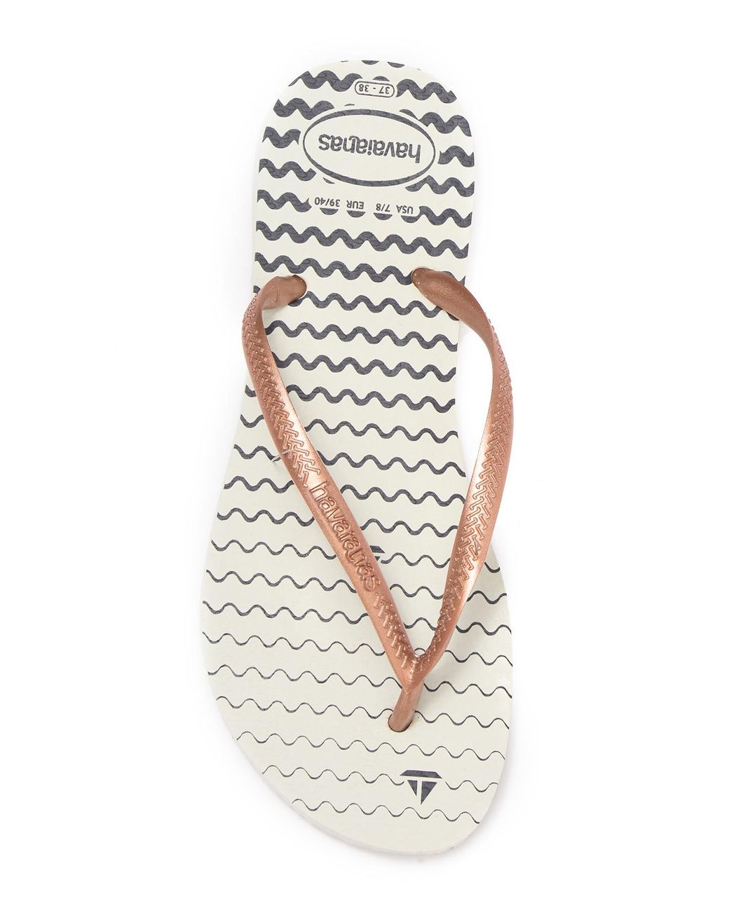havaianas floral flip flops