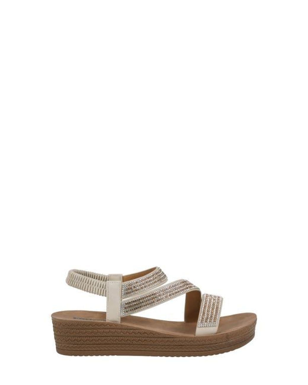 Gc Shoes Brown Ruby Platform Sandal