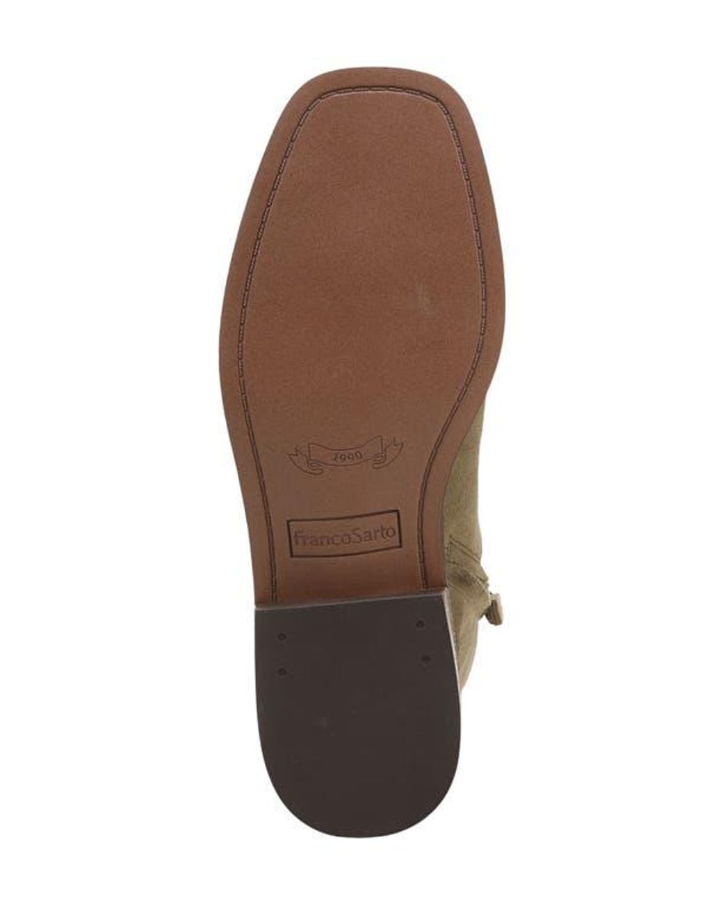 Franco Sarto Green Gillian Bootie