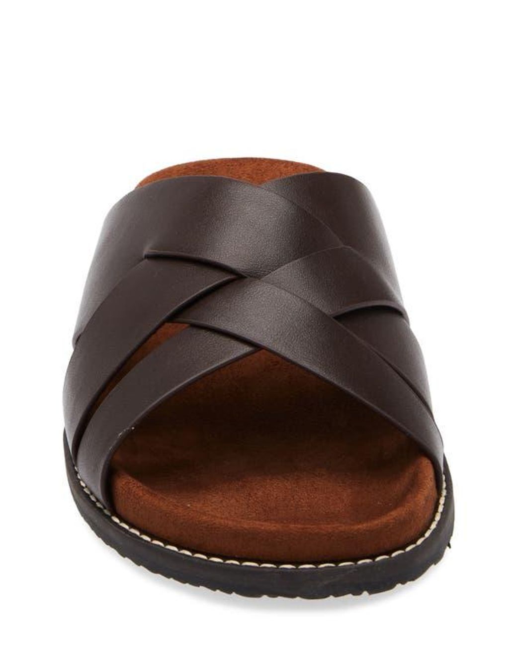 ALDO Brown Amar Slide Sandal for men