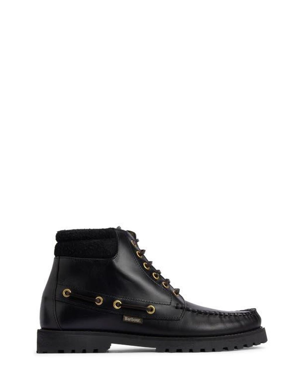 Barbour Black Tiller Boots for men