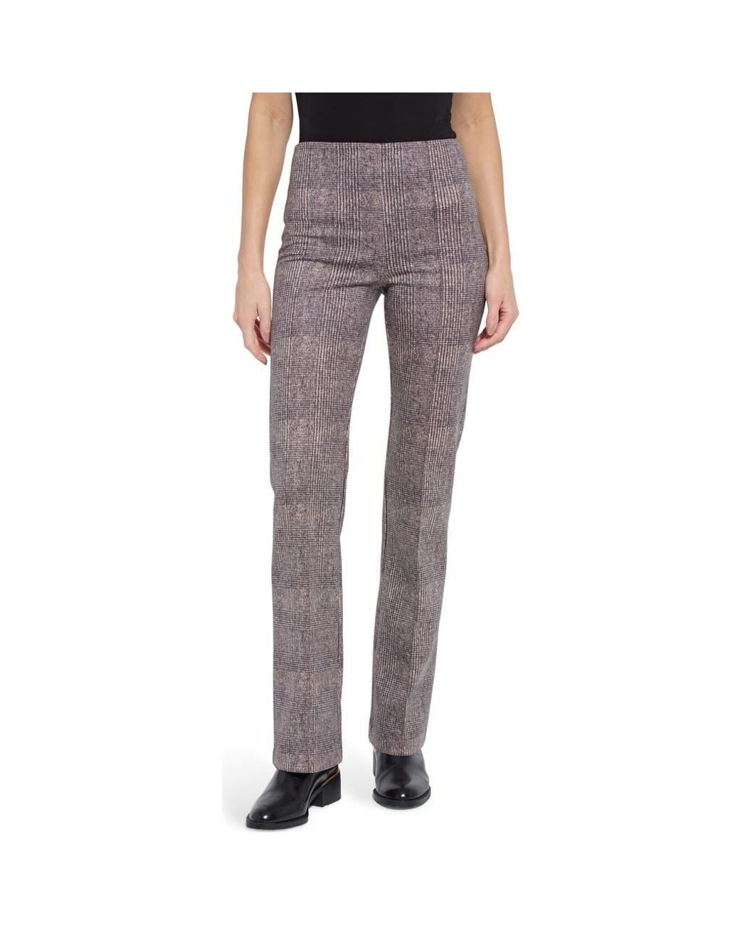 Lyssé Gray E Plaid Pants