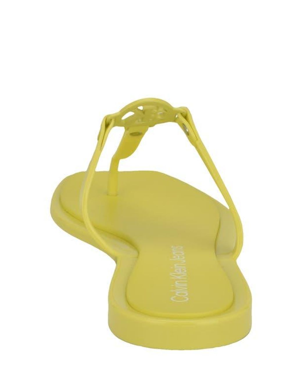 Calvin Klein Yellow Edhen Flip Flop