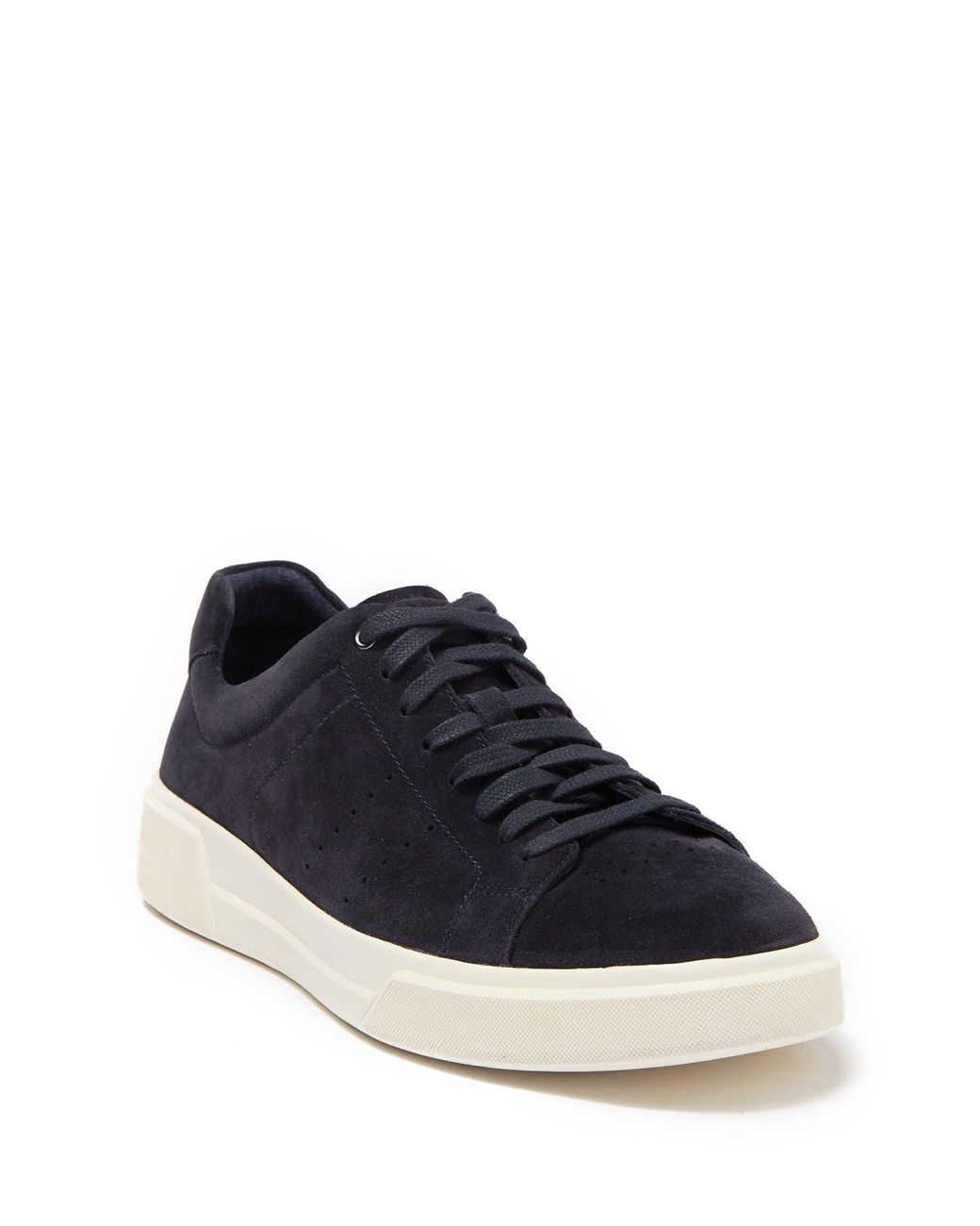 Vince Brady Laceup Suede Sneaker in Blue for Men Lyst