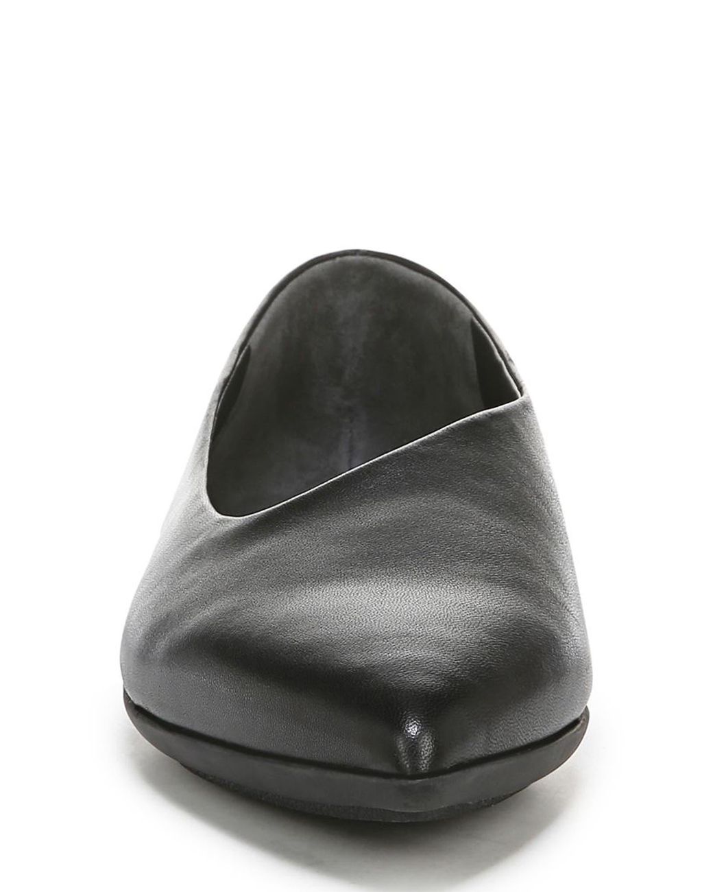Vince Lex Asymmetric Pointed Toe Flat in Black | Lyst