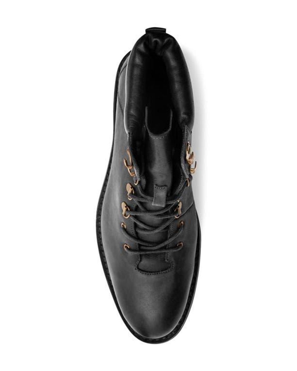 Anthony Veer Black Rockefeller Hiking Boot for men