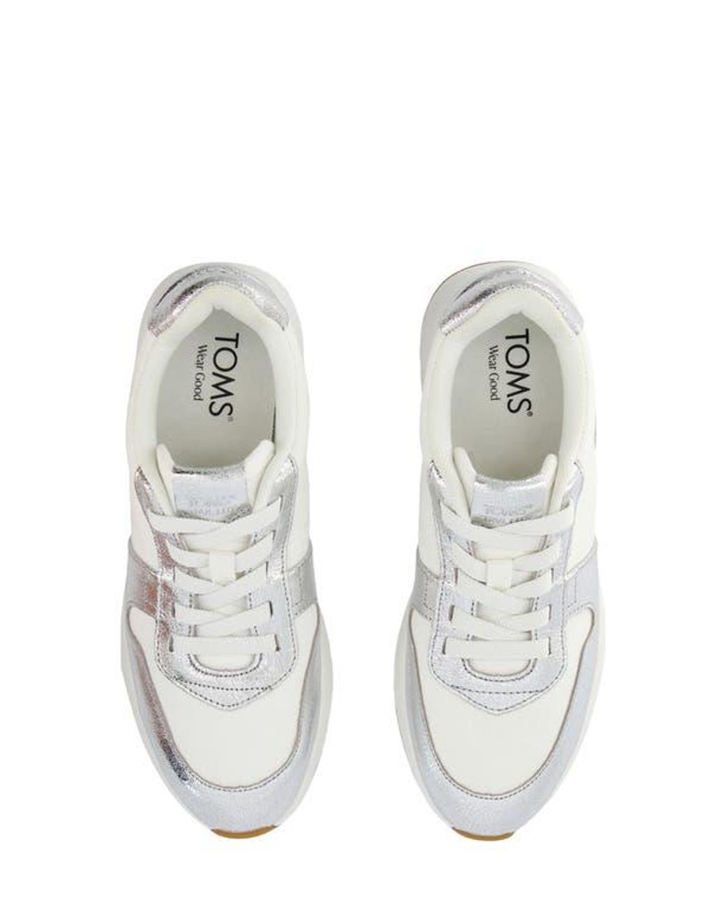 TOMS White Trvl Lite Retro Sneaker