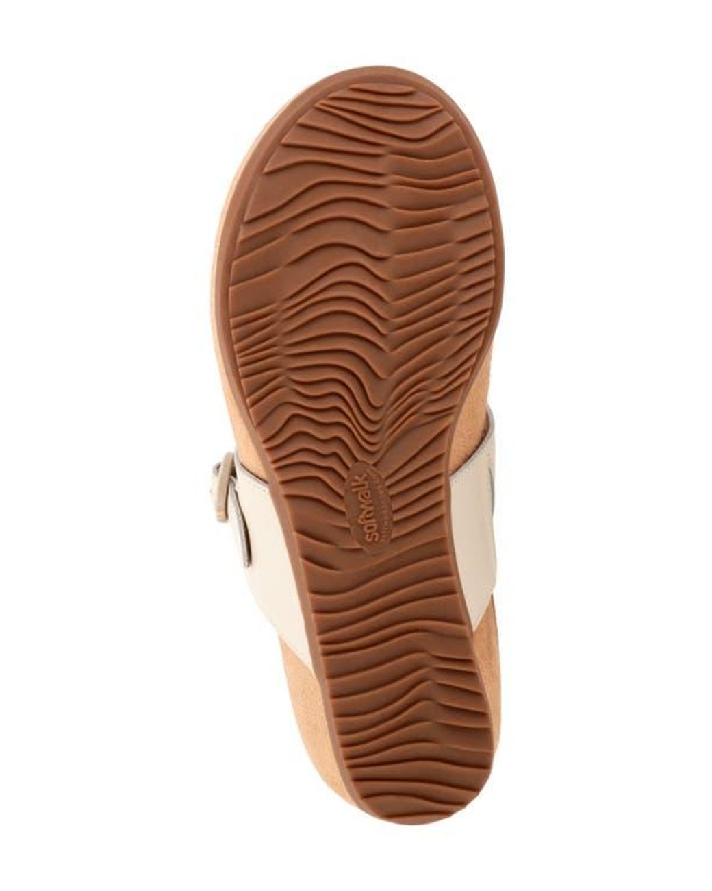 Softwalk® Natural Belize T-Strap Sandal