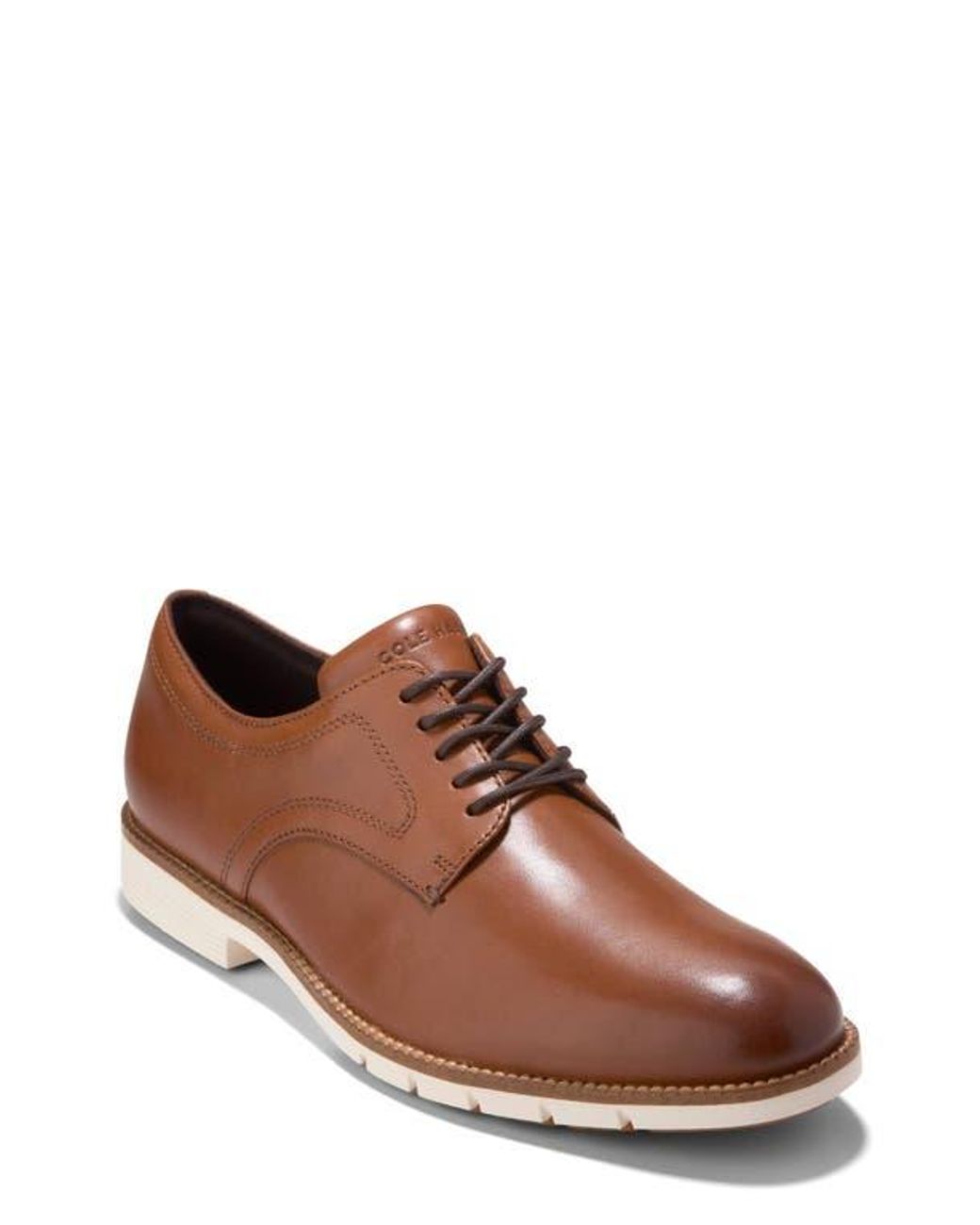 Cole Haan Flexgrand 360 Plain Toe Derby in Brown for Men | Lyst display picture 1