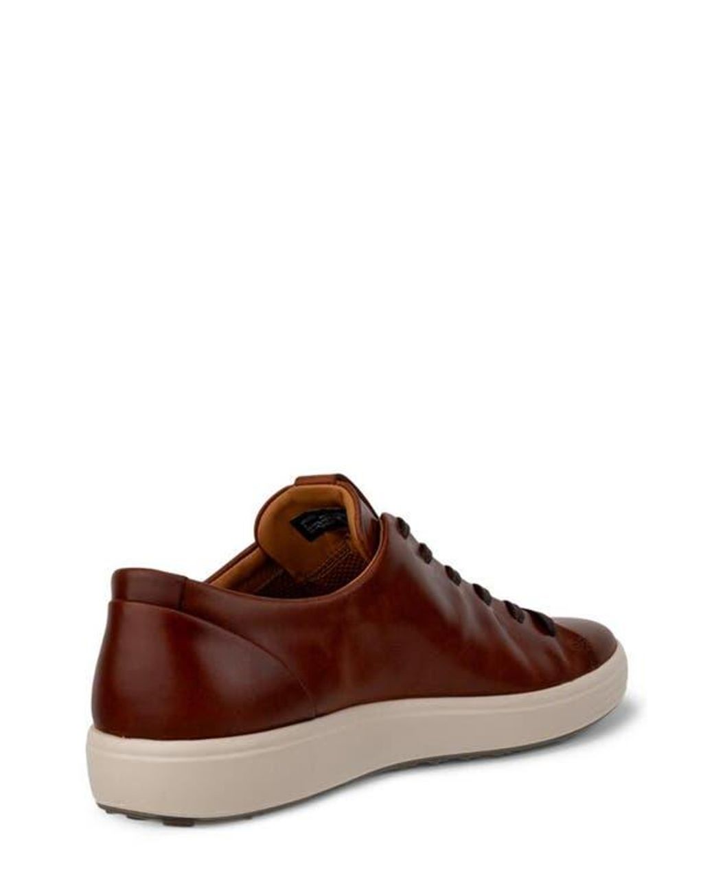Ecco Brown Soft 7 Premier Sneaker for men