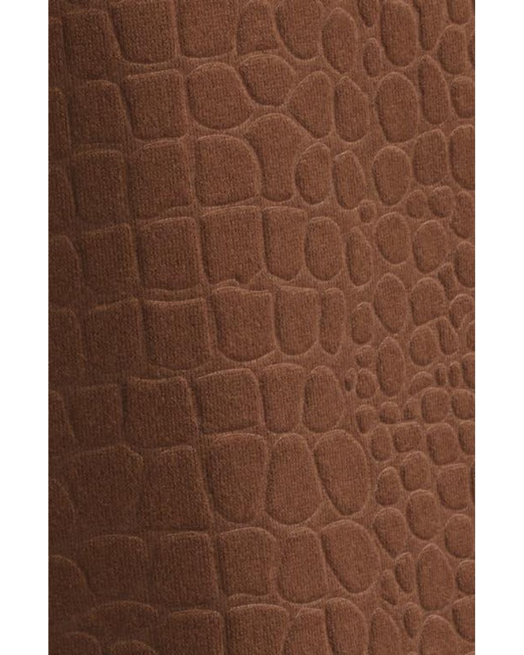 Saint Studio Brown Uno Texture Sweatpants for men