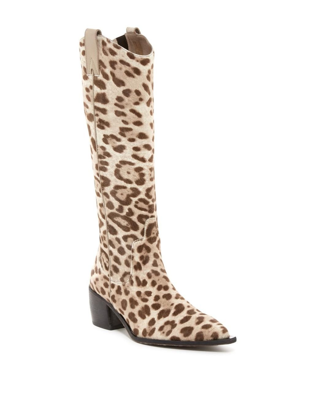 Donald J Pliner Fiona Genuine Calf Hair Leopard Boot | Lyst