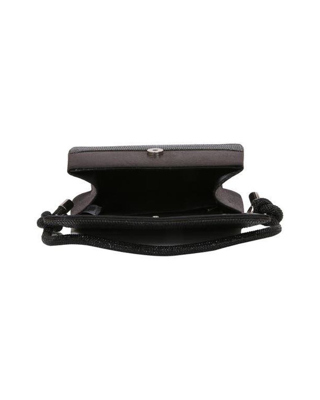 BERNESS Black Rhinestone Shoulder Bag