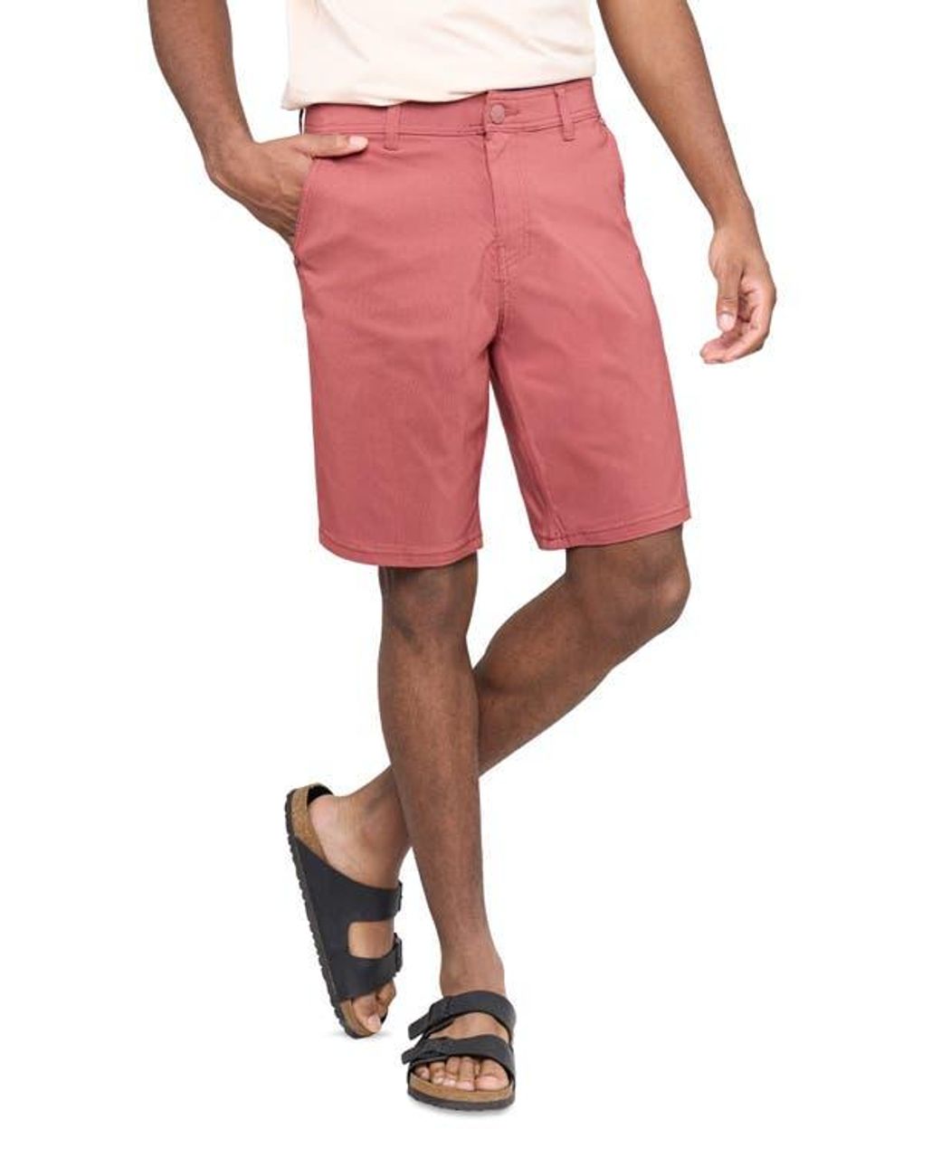 Xray Jeans Red Five Pocket Shorts for men