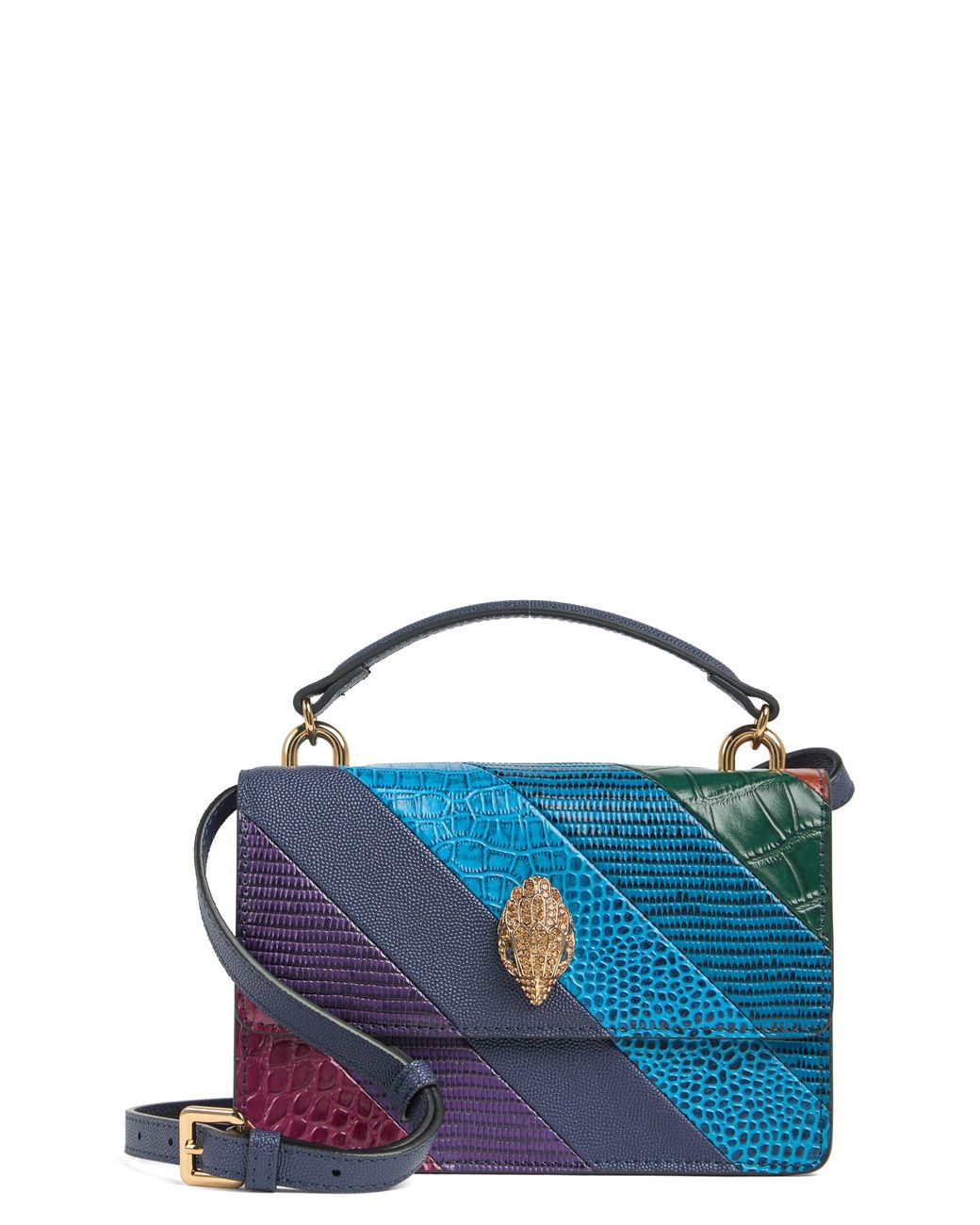 Kurt Geiger Shoreditch 1963 Small Leather Crossbody Bag In Open