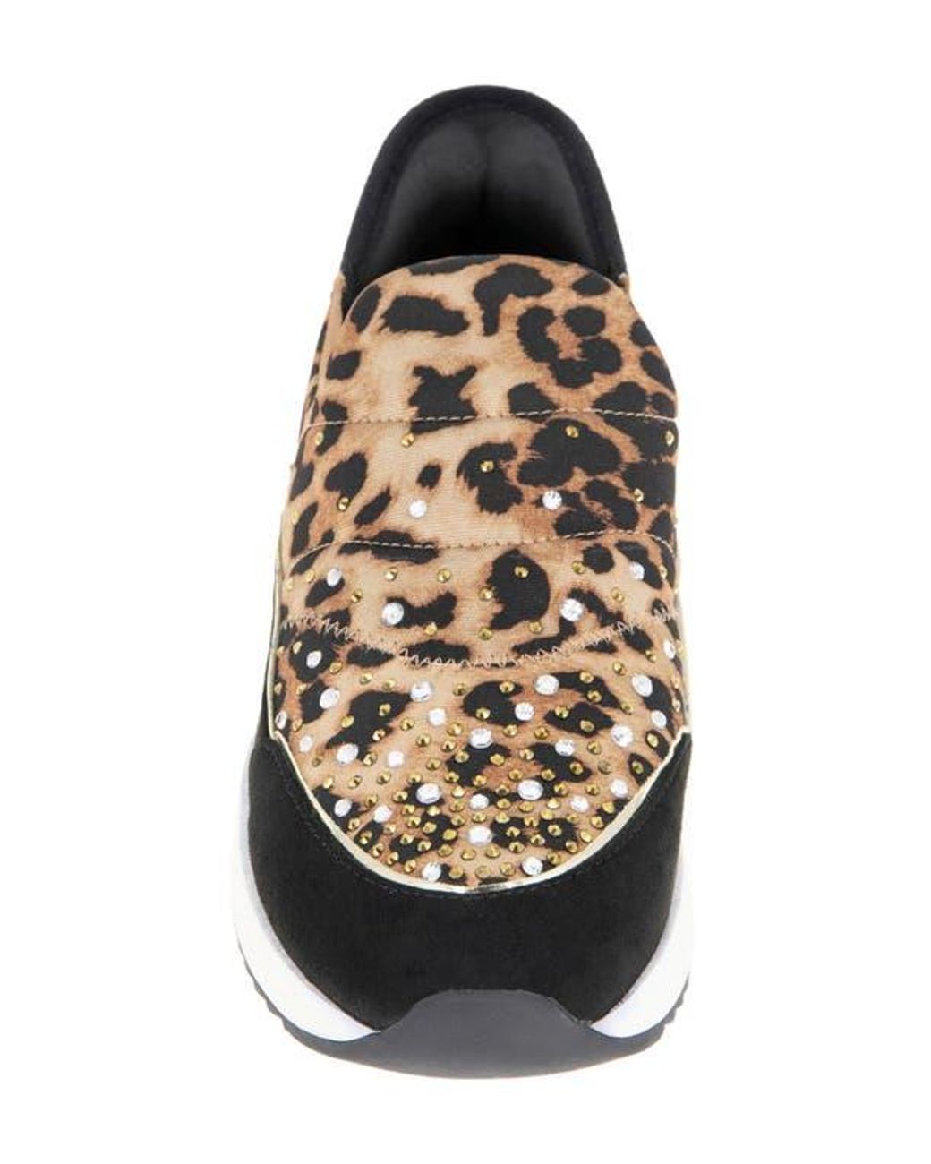 Kenneth Cole White Cameron Rhinestone Sneaker