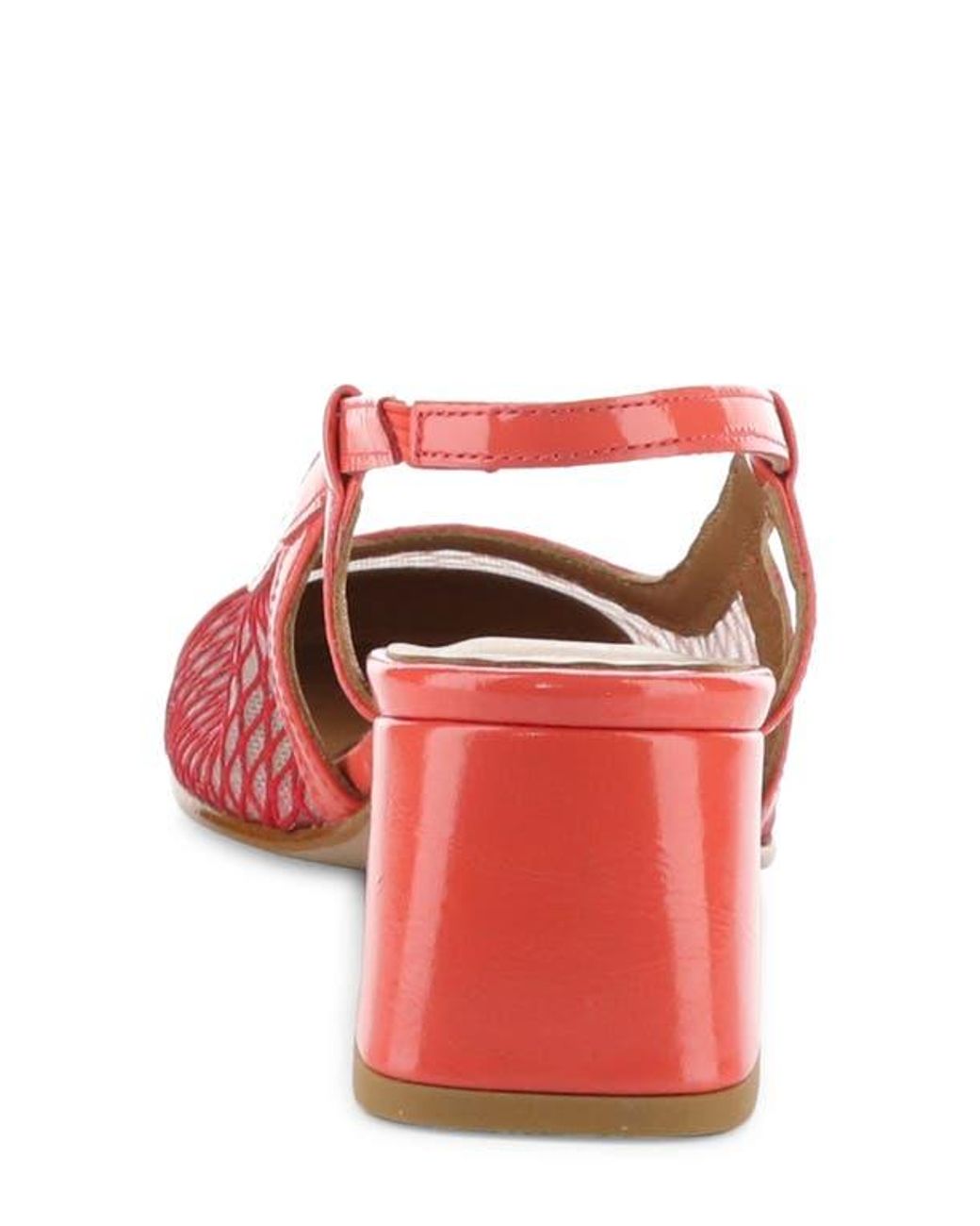 Fly London Red Soki Slingback Pump