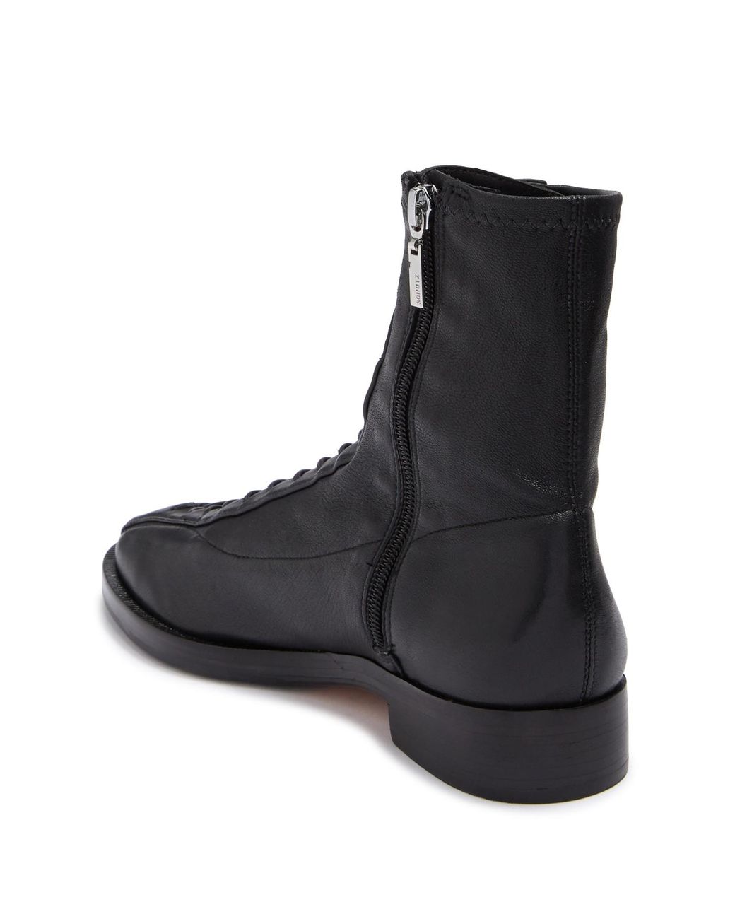 SCHUTZ SHOES Regine Lace up Boot in Black Lyst