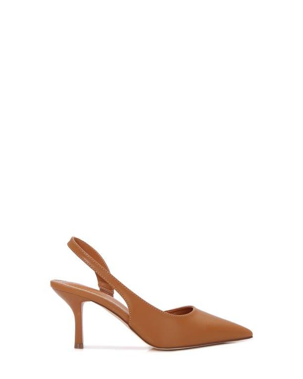BERNESS Brown Campbell Slingback D'Orsay Pump