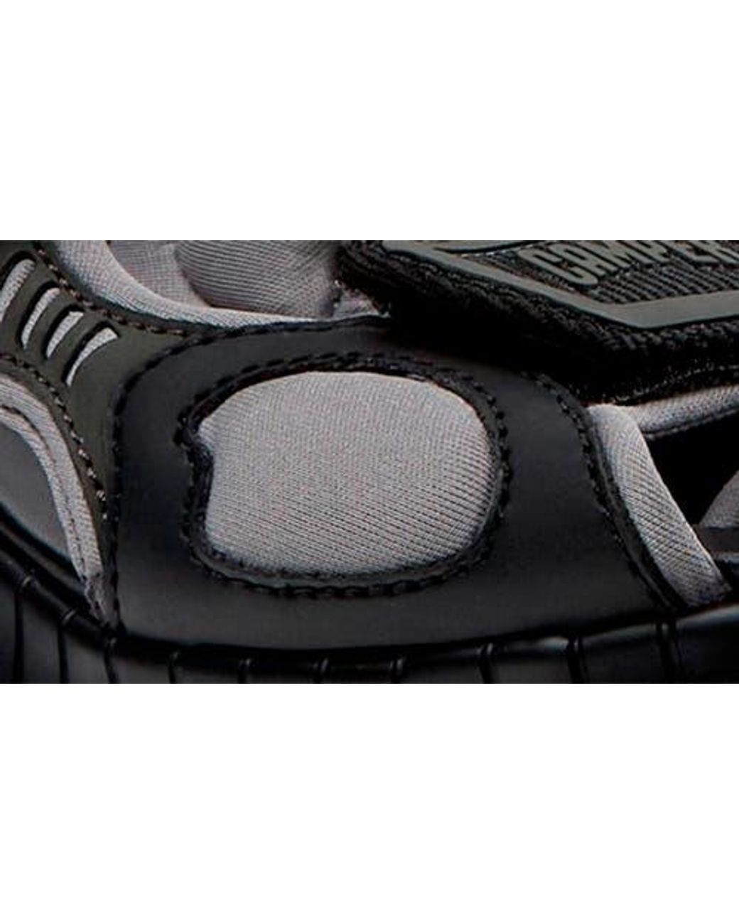 Camper Black Pix Bcn Platform Sandal