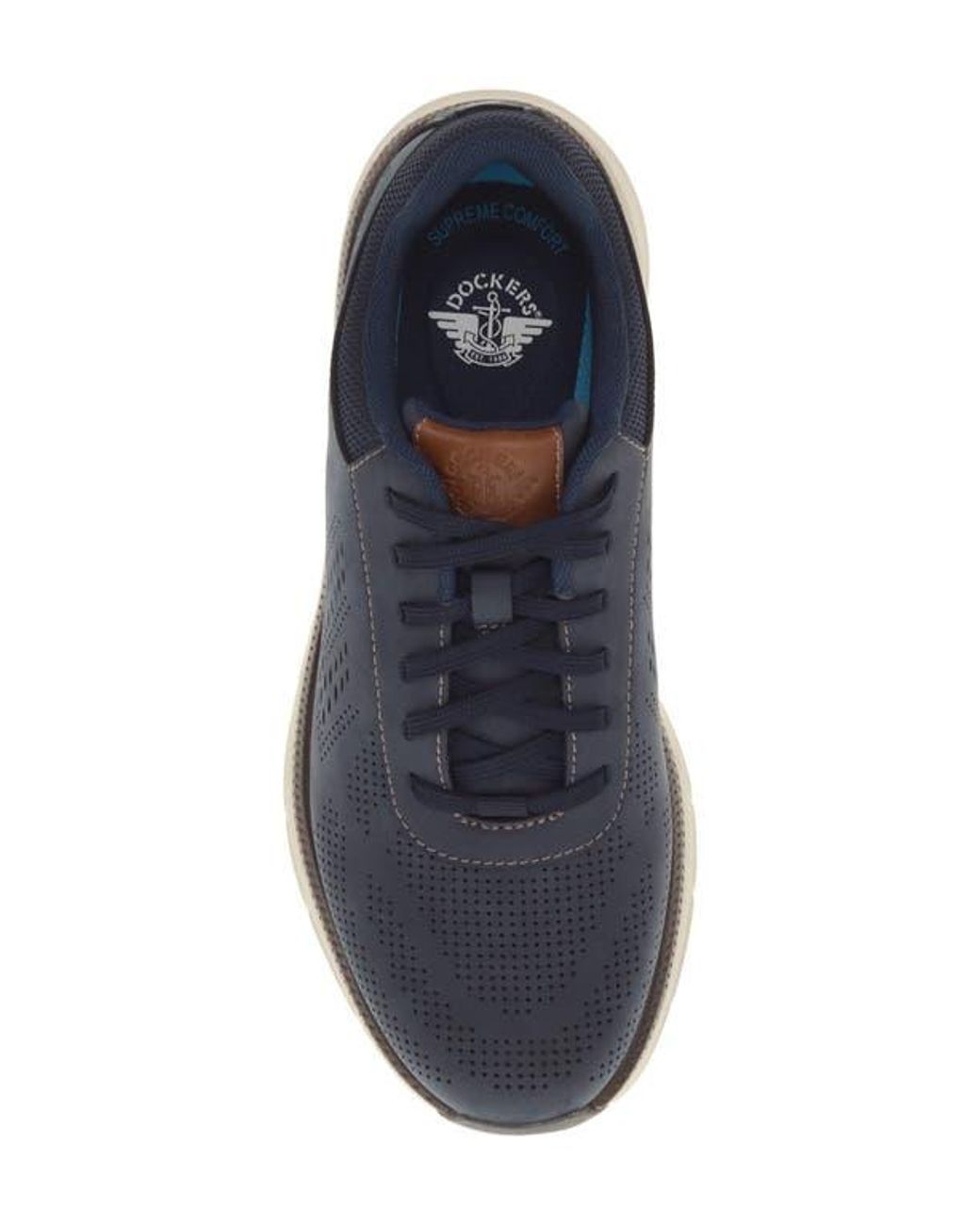 Dockers Blue Go-2 Mesh Athletic Sneaker for men