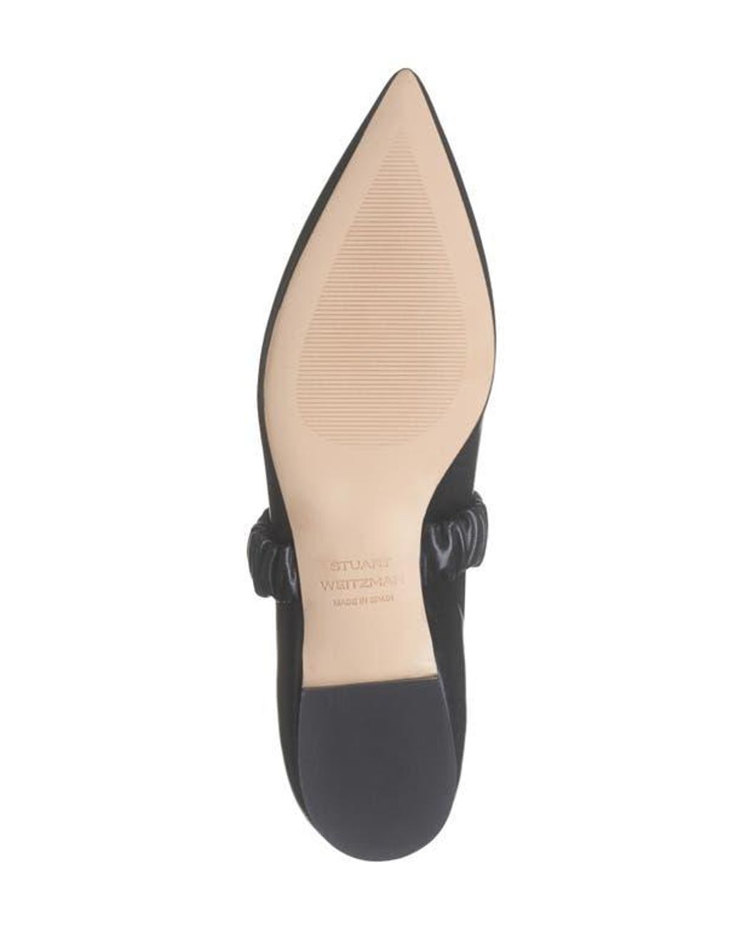 Stuart Weitzman Black Maxine Ballet Flat