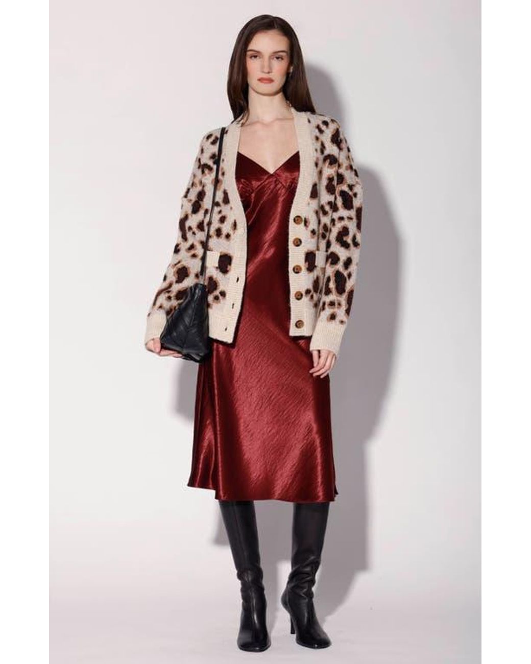 Walter Baker Multicolor Abigail Button Front Cardigan