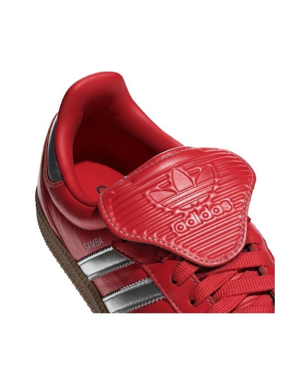 Adidas Red Samba Lt Sneaker