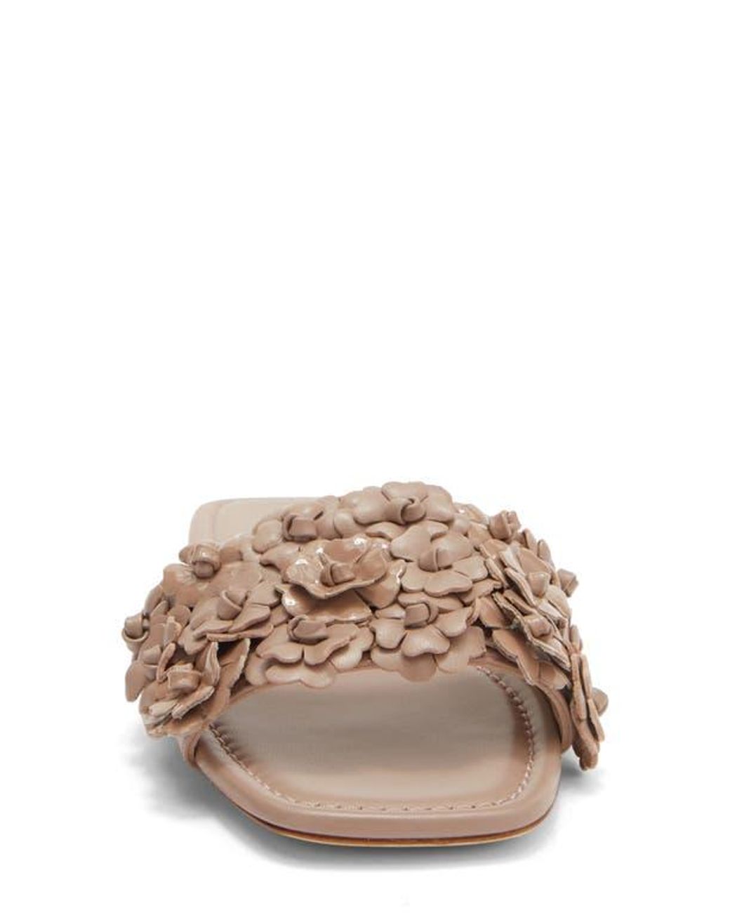Stuart Weitzman Brown Meadow Slide Sandal