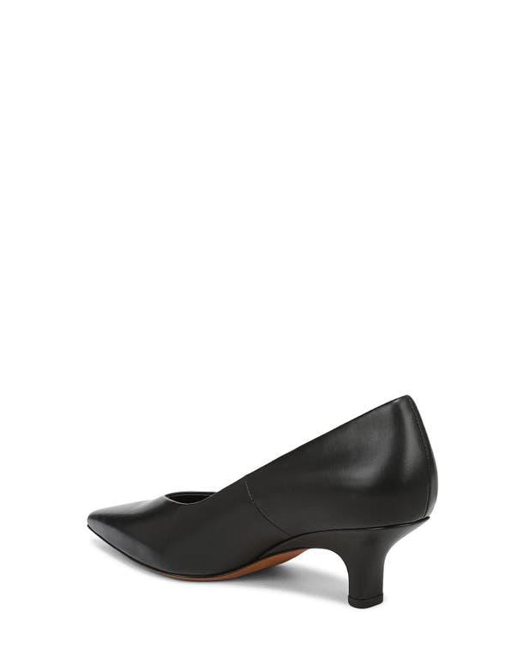 Vince Black Livia Pointed Toe Pump