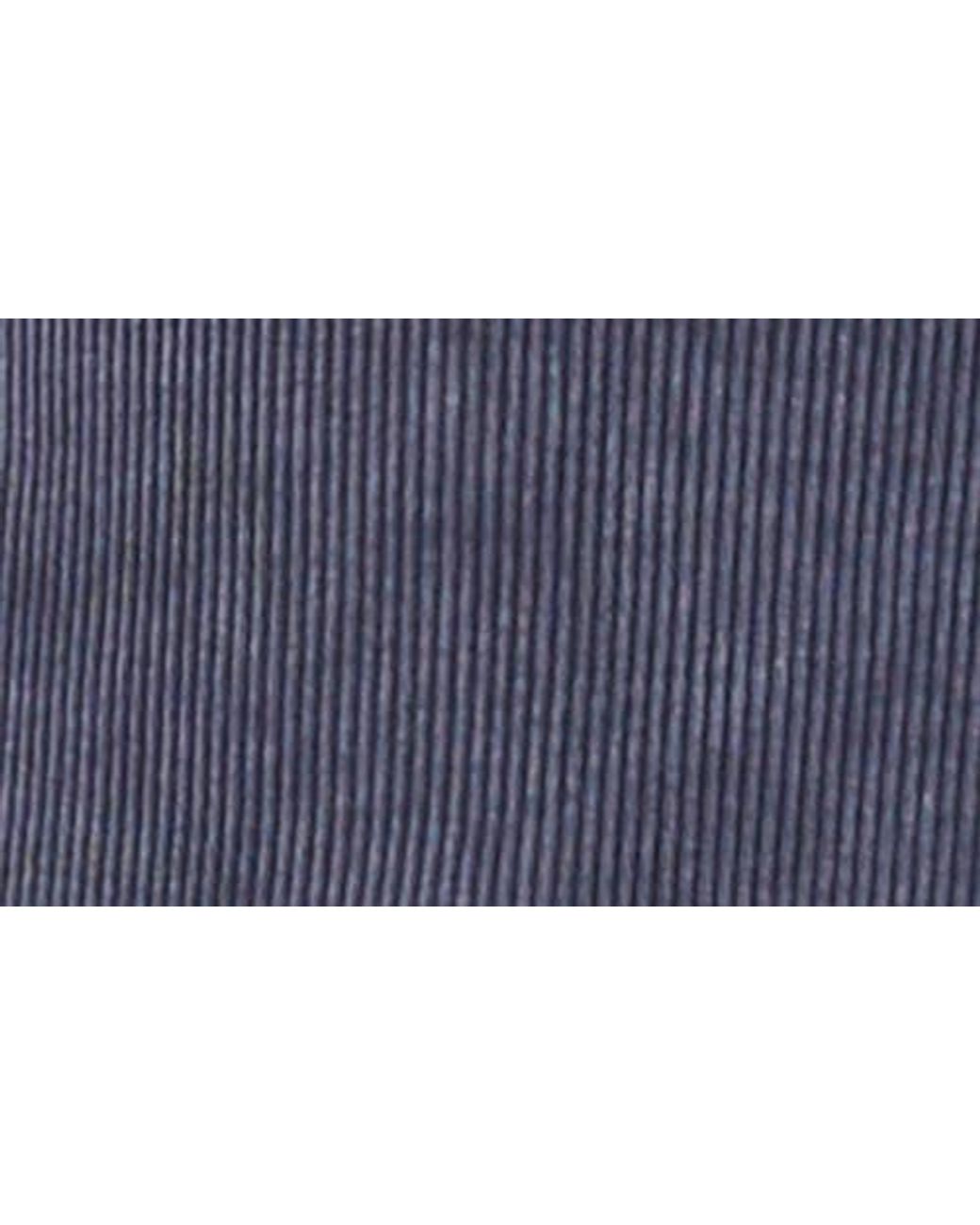 Halogen® Blue Ribbed Washed T-Shirt