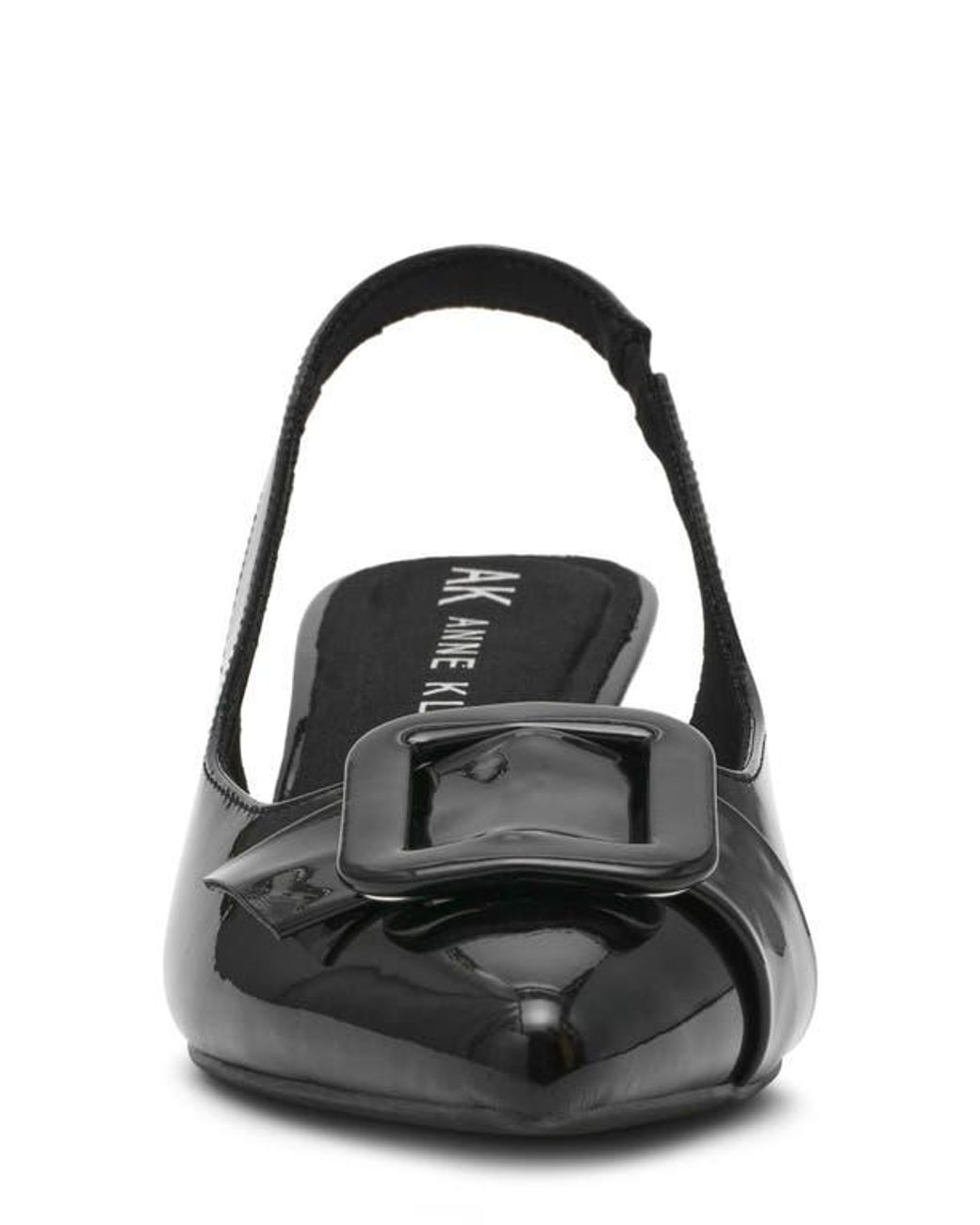Anne Klein Black Ivona Slingback Pump
