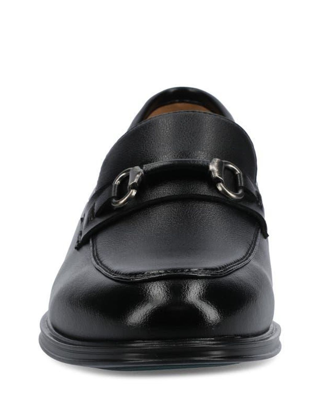 Vance Co. Black Anthony Bit Loafer for men