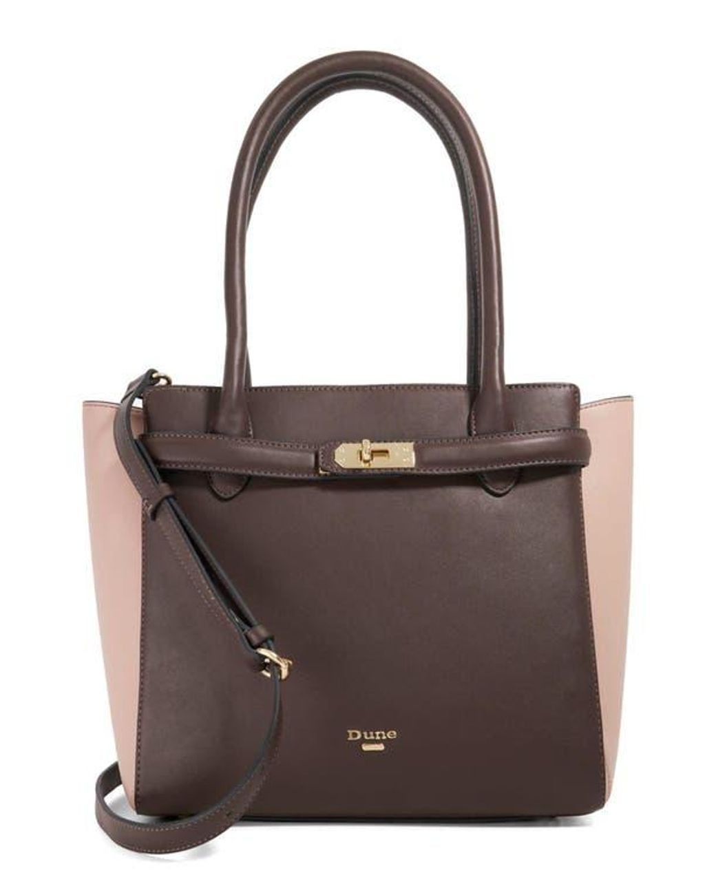 Dune Brown Dayley Tote Bag