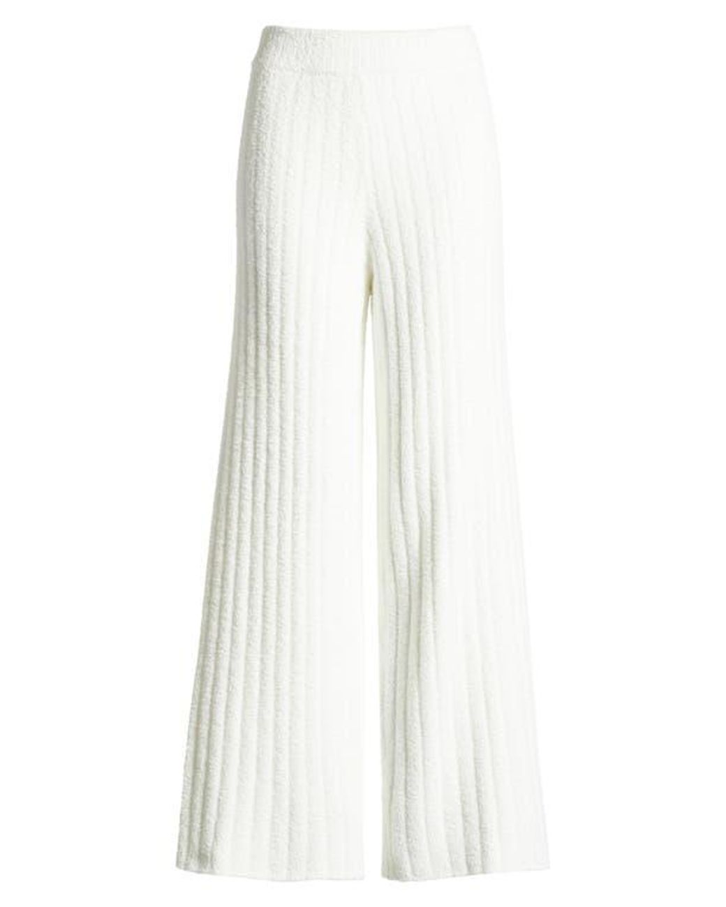Ugg White Terri Rib Pants