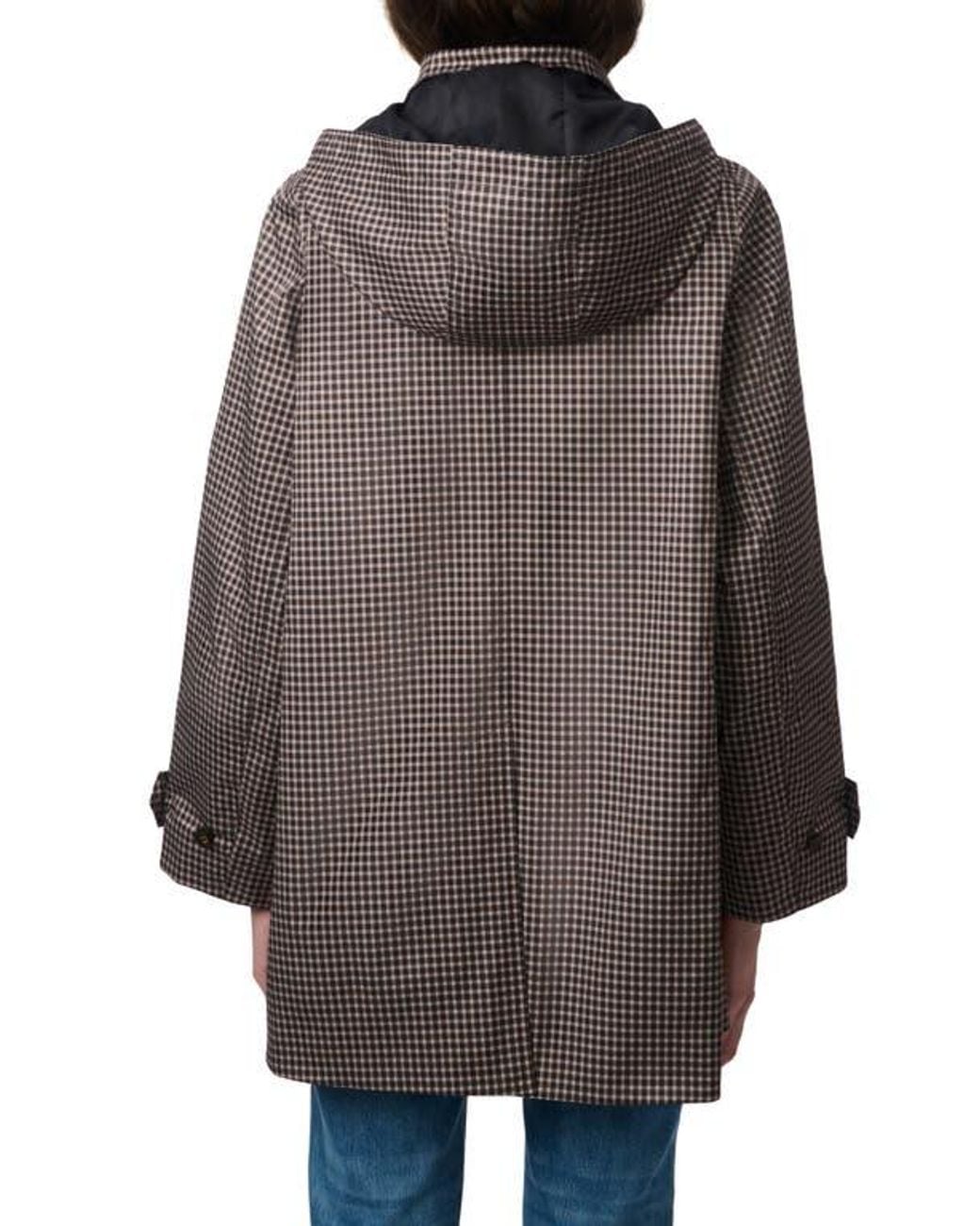 Bernardo Brown Recycled Polyester Rain Coat
