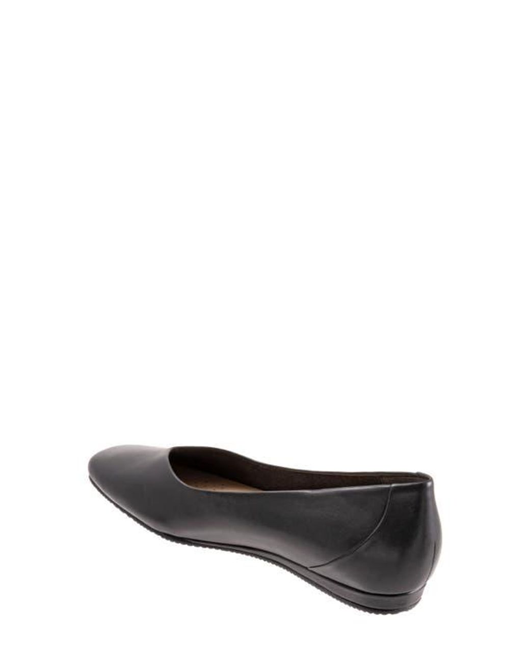 Softwalk® Black Vellore Flat