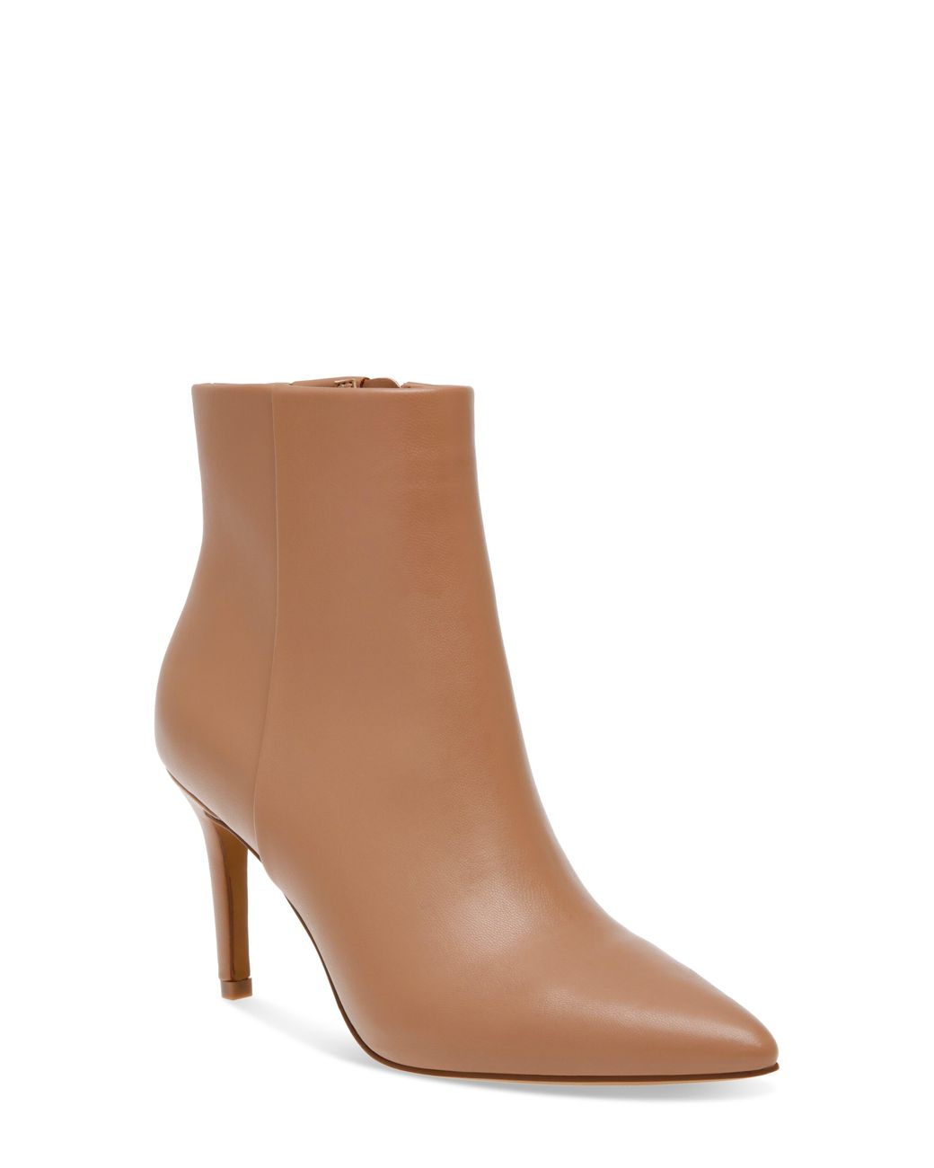 Steve Madden Lizziey Pointed Toe Bootie In Cafe At Nordstrom Rack in Brown  | Lyst