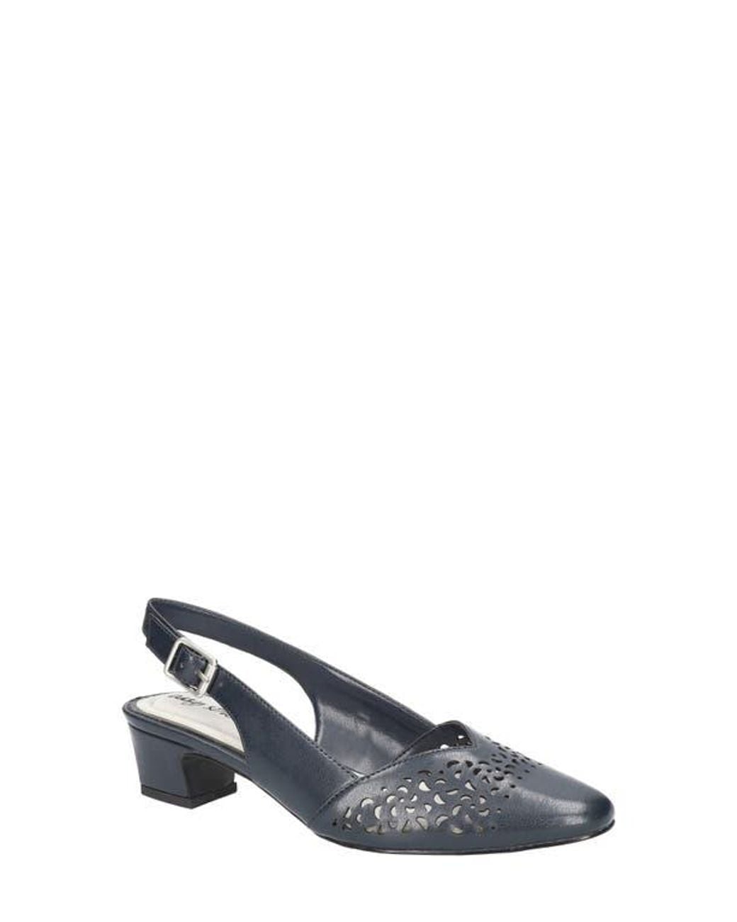 Easy Street Blue Sofie Slingback Pump