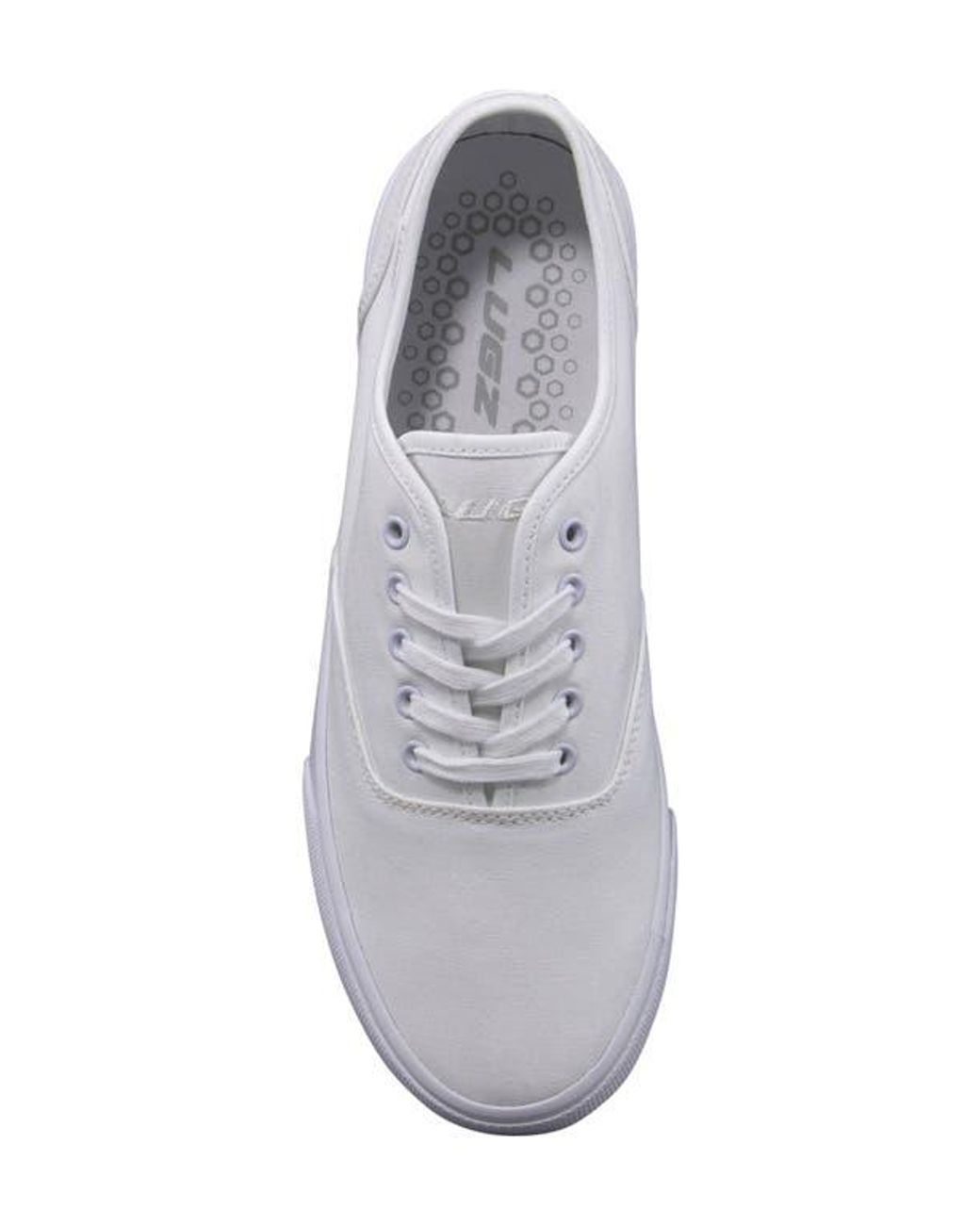 Lugz White Lear Lace-Up Sneaker for men