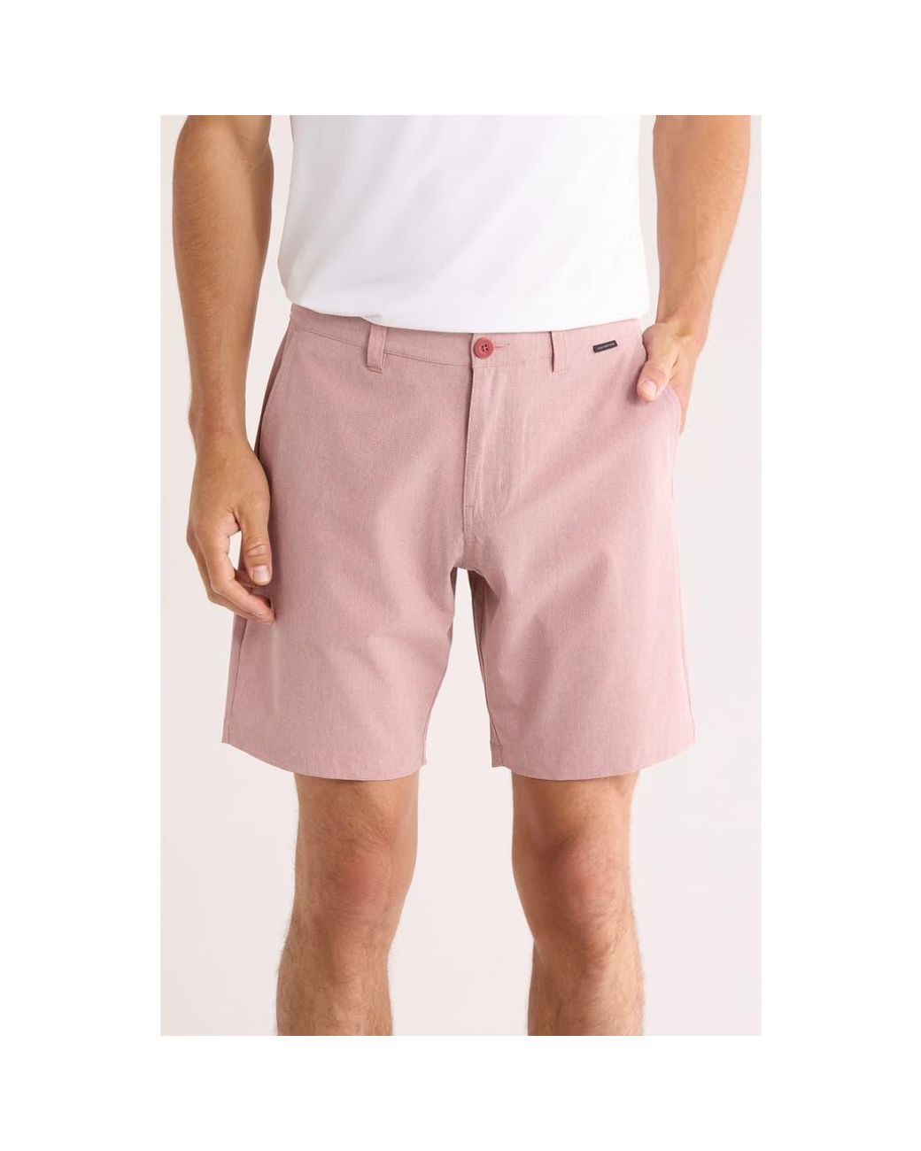 Travis Mathew Pink Waylay Shorts for men