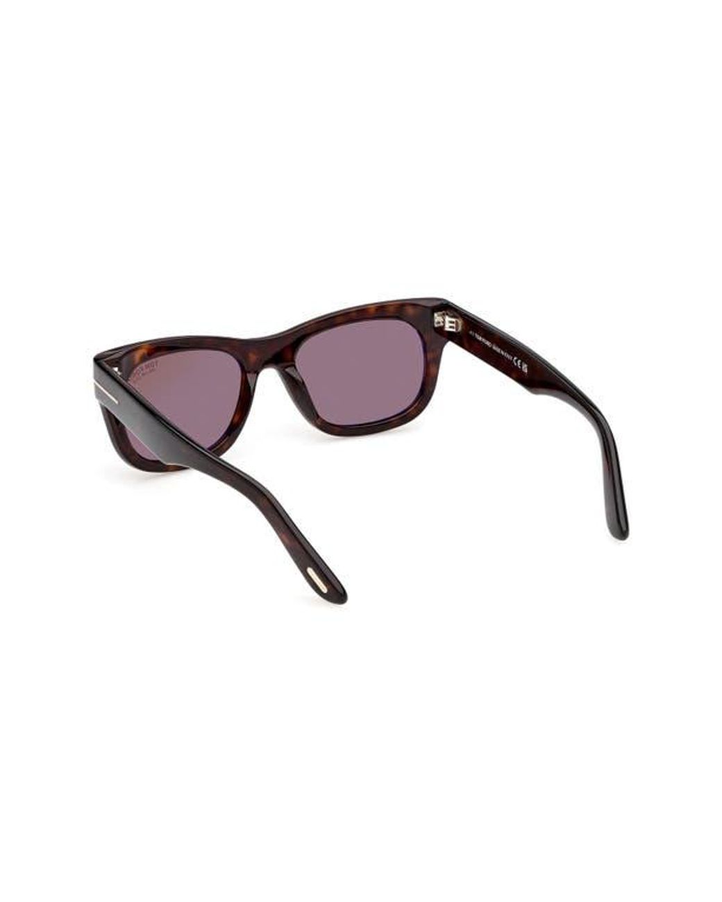 Tom Ford Brown 54Mm Polarized Rectangular Sunglasses for men