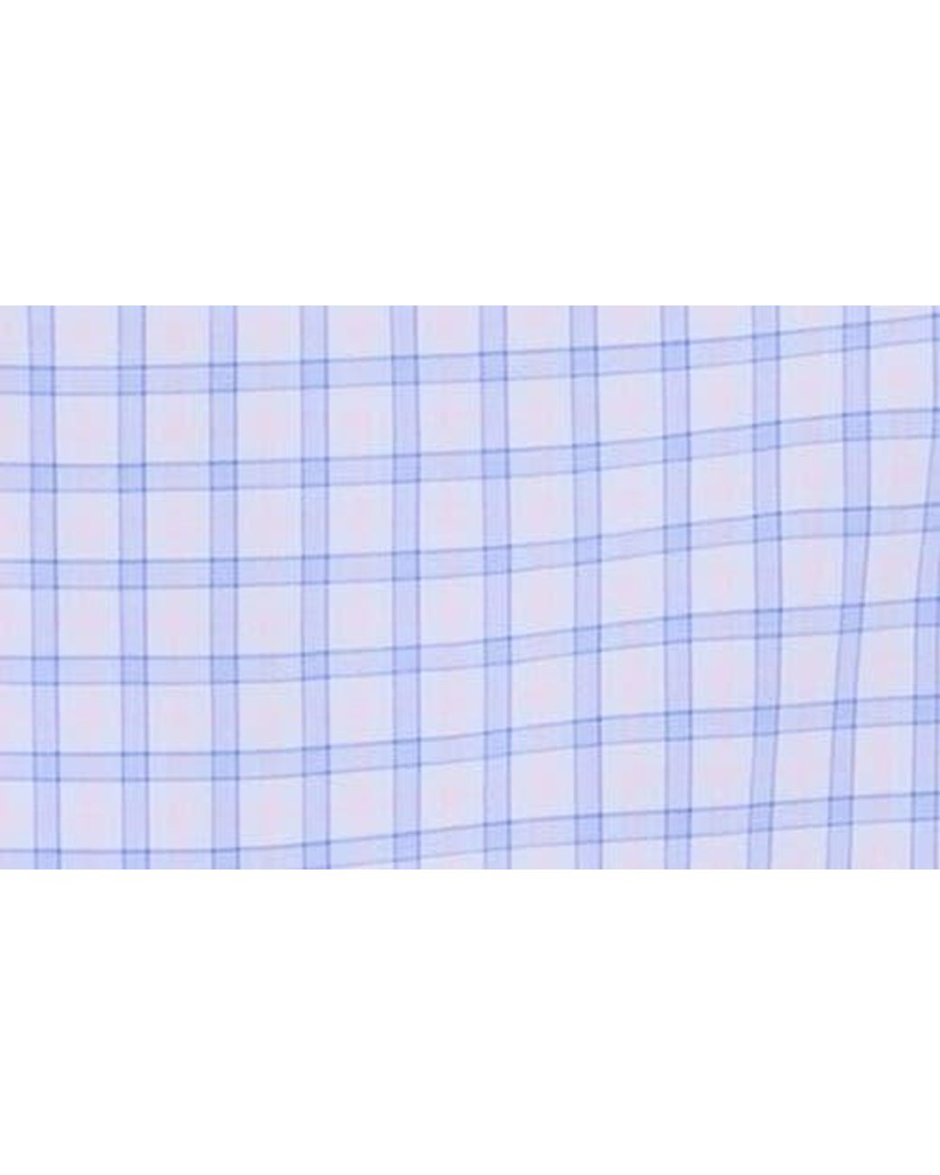 Frank & Eileen Blue Grid Print Untuckable Button-Up Shirt