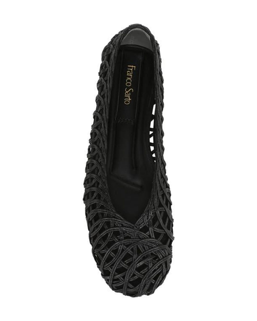 Franco Sarto Black Amalia Flat