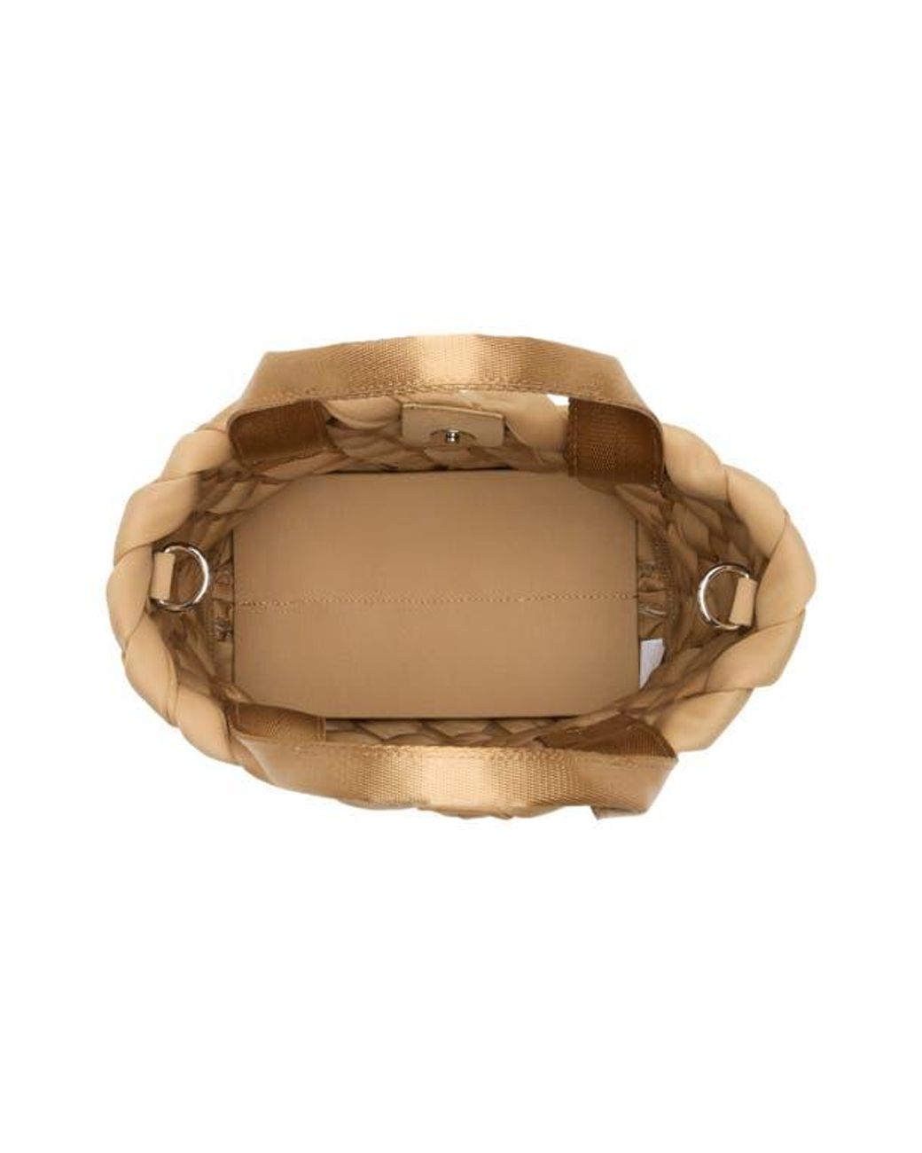 バッグ y0bz BCBGMAXAZRIA Small Woven Neoprene Tote in Metallic | Lyst