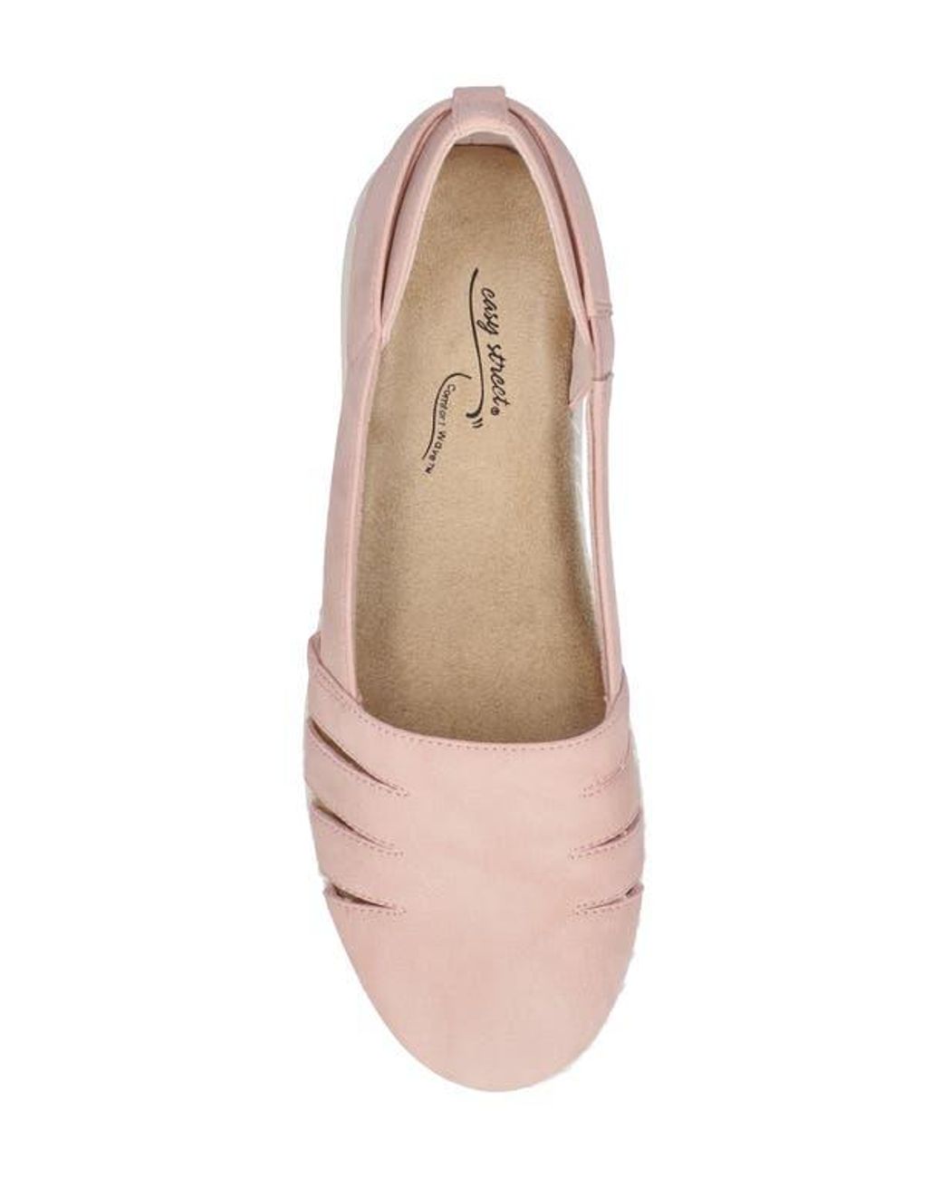Easy Street Pink Bugsy Platform Sandal