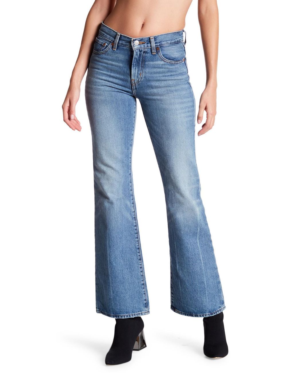Levi's Vintage Flare Jeans in Blue | Lyst