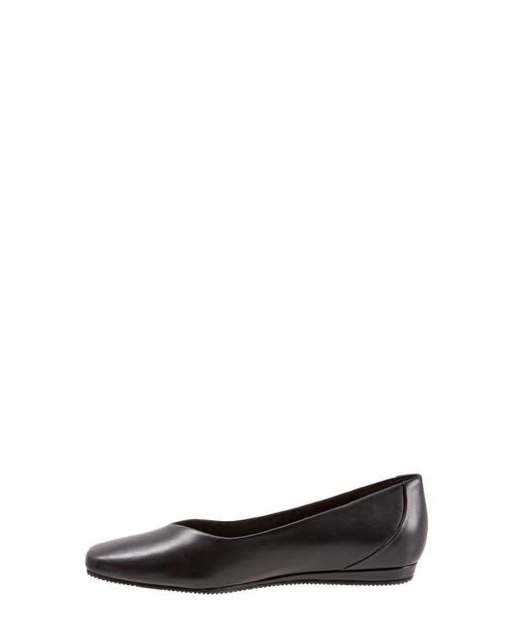Softwalk® Black Vellore Flat